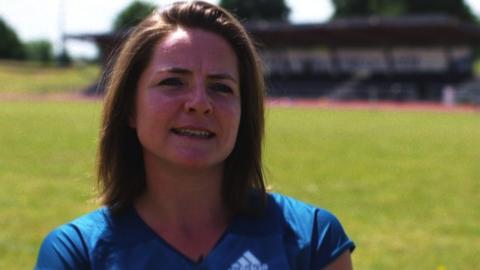 British javelin thrower Goldie Sayers tells BBC Sport about her injury nightmare