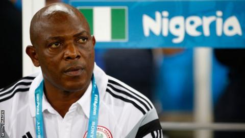 Nigeria coach Stephen Keshi
