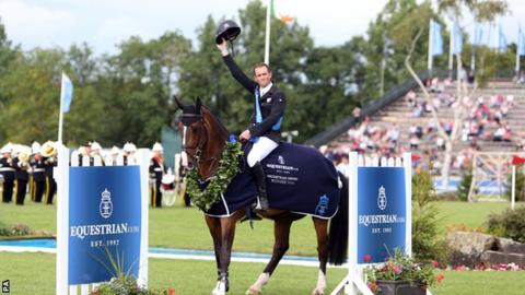Trevor Breen riding Adventure De Kannan