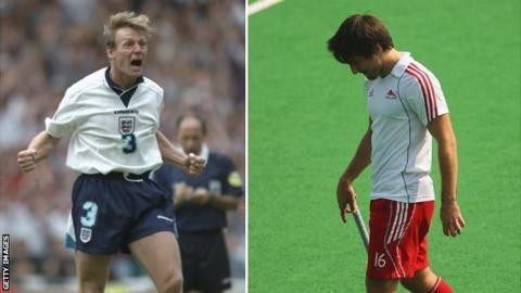 Stuart Pearce (left) Adam Dixon (right)