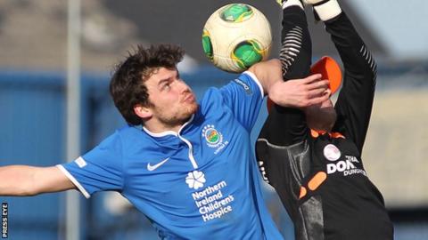 Philip Lowry joined Derry in May after five years with Linfield