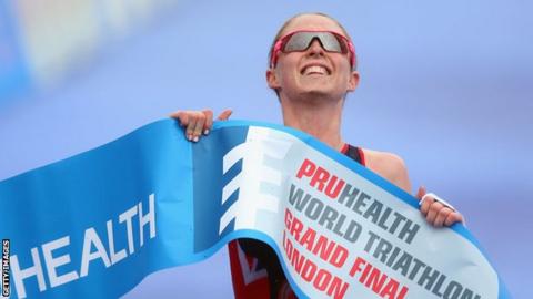 Non Stanford wins the 2013 World Triathlon title