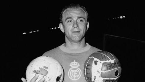 Real Madrid legend Alfredo di Stefano