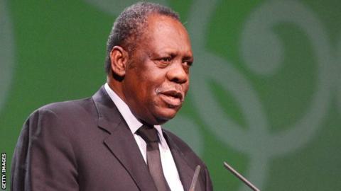 Confederation of African Football president Issa Hayatou