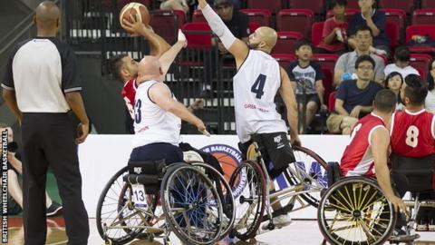 Great Britain v Turkey wheelchair basketball