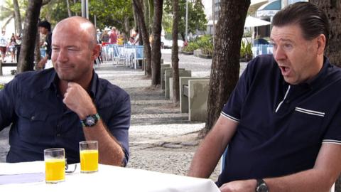 Alan Shearer and Chris Waddle debate their team of the tournament