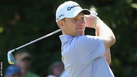 Stephen Gallacher opened with a round of 70