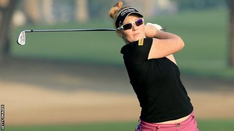 Golfer Kylie Walker