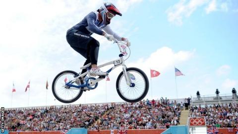 British BMX rider Shanaze Reade