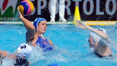 GB women's water polo team