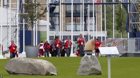 The Commonwealth Games village