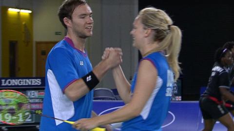 Martin Campbell and Jillie Cooper get underway with a win
