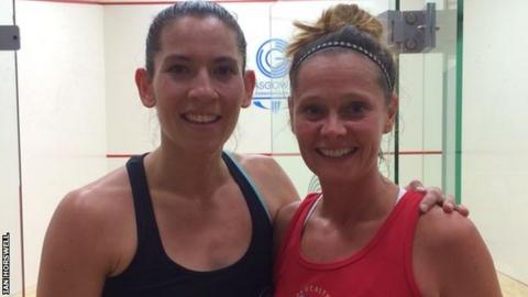 Sarah Taylor and Joelle King