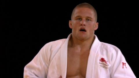 England judo player Owen Livesey