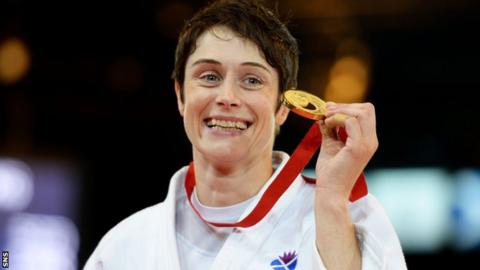 Scottish Judoka Sarah Clark