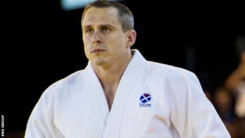 Scottish judoka Euan Burton