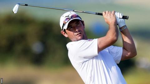 Scottish golfer Peter Whiteford
