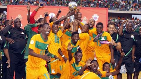 Zambia won the 2103 Cosafa Cup
