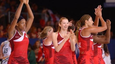 England celebrate after being South Africa in their Pool B match