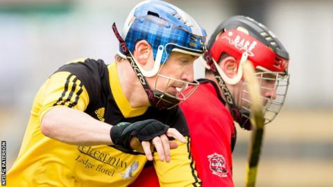 Gary Innes in action for Fort William