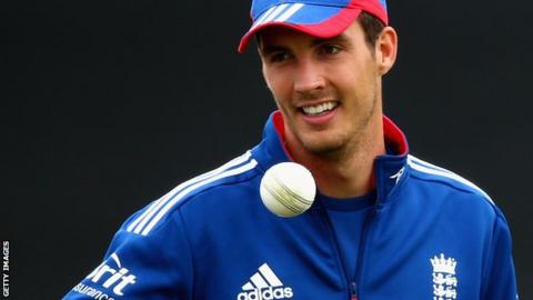 England bowler Steve Finn