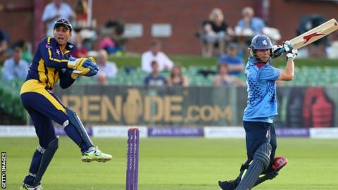 Glamorgan captain and Kent's Sam Northeast