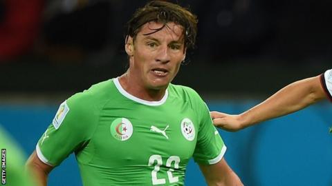 Algeria's Mehdi Mostefa