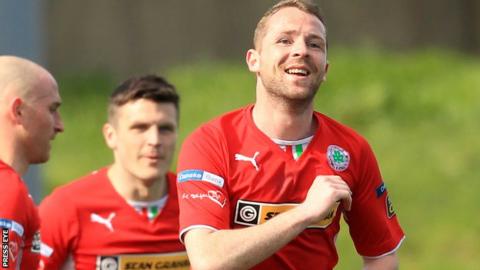 Cliftonville defender Marc Smyth