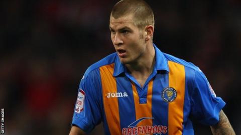 James Collins scores a late equaliser against Wimbledon
