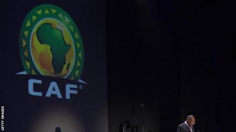 The Confederation of African Football logo