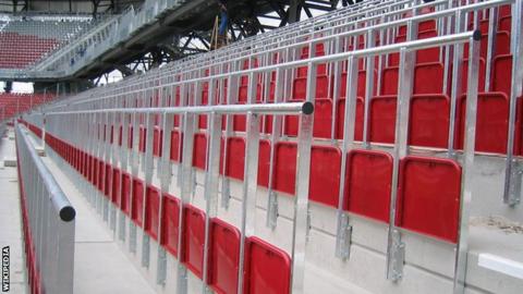 An example of rail-seating used in Austria