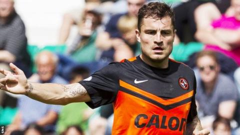 Dundee United midfielder Paul Paton