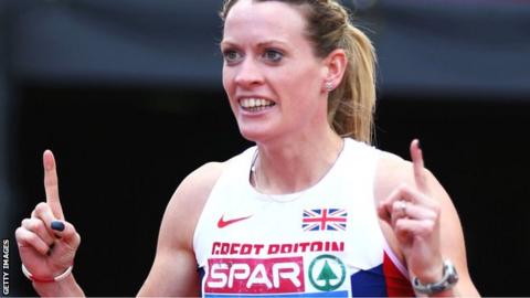 400m hurdler Eilidh Child