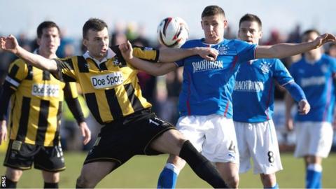 East Fife v Rangers