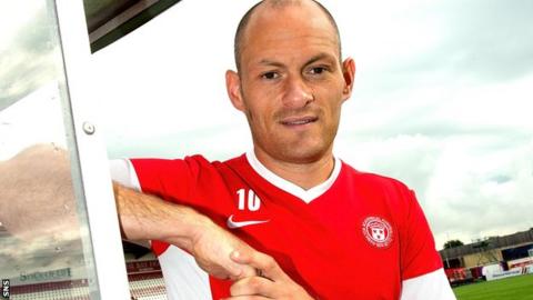 Hamilton player-manager Alex Neil