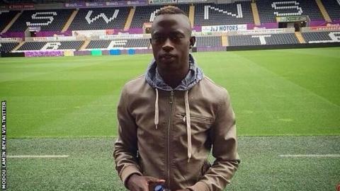 Modou Barrow via Modou Lamin Beyai on Twitter