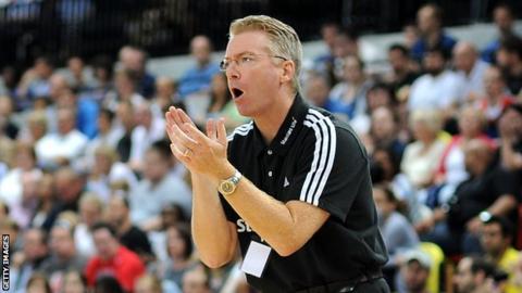 Great Britain coach Joe Prunty
