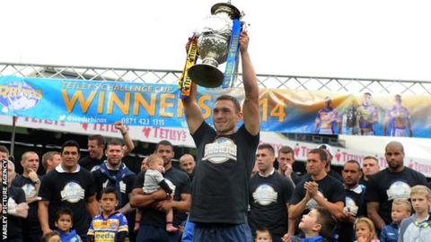 Leeds Rhinos ended a six-match losing streak in Challenge Cup finals
