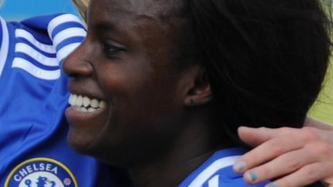 Women's Super League: Eni Aluko helps Chelsea top WSL