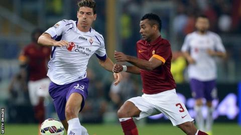 Ashley Cole makes Roma debut