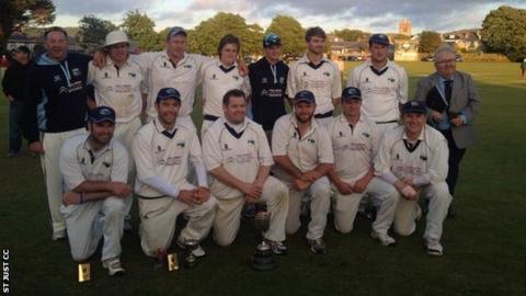 St Just's title-winning team