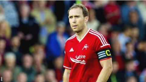 Aberdeen captain Russell Anderson