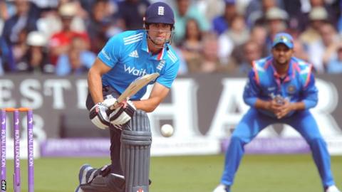 England captain Alastair Cook
