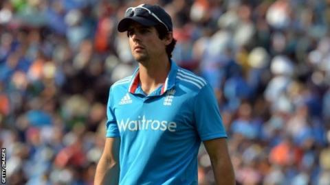 England captain Alastair Cook