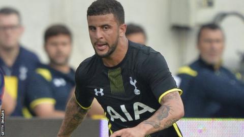 Kyle Walker of Tottenham and England