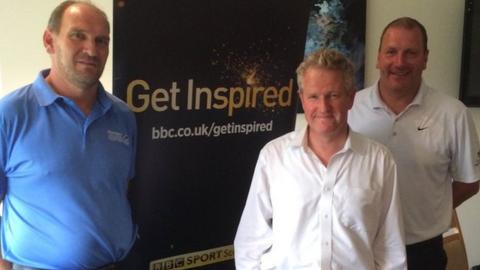 Martin Dempster, Graham Spiers and Alan Tait