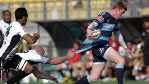 Rhys Patchell strives to break free