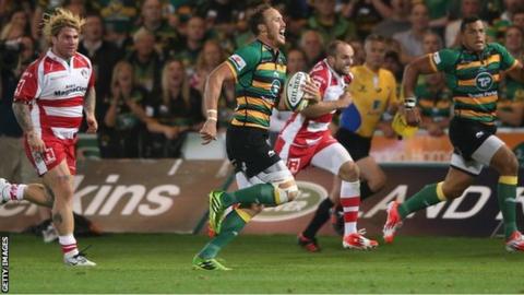 Northampton v Gloucester