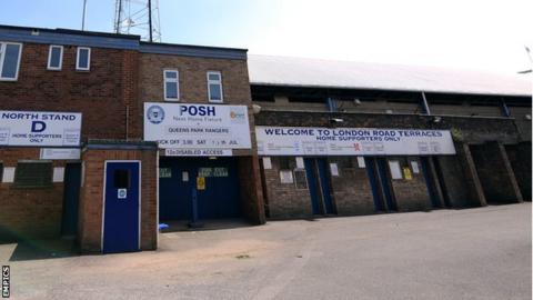 Peterborough United's London Road End