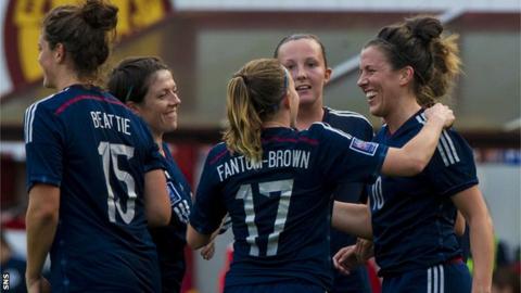 scotland faroe islands crichton hailed leanne mates making team right after her